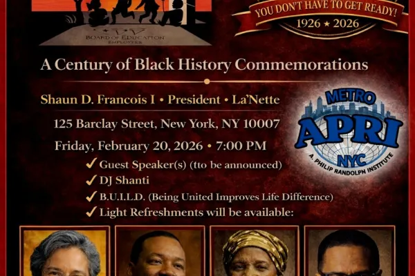 Local 372 Black History Month Celebrations Event