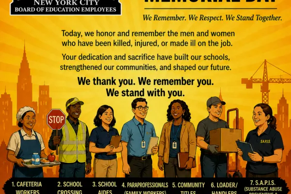 Local 372 Honors Workers Memorial Day