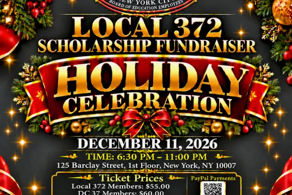Local 372 Shades of Red Holiday Party