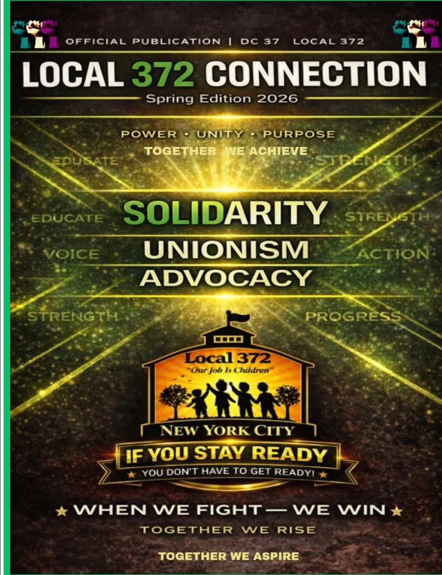 Local 372 Spring 2026 Connection Newsletter