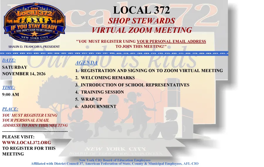 Local 372 Shop Stewards Training