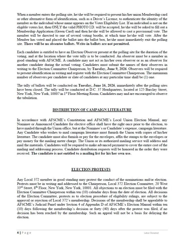 Local 372 Notice of Nominations of Officers and Delegates 2026 - Page 4